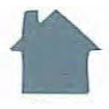 Mylar Confetti Shapes House (2")